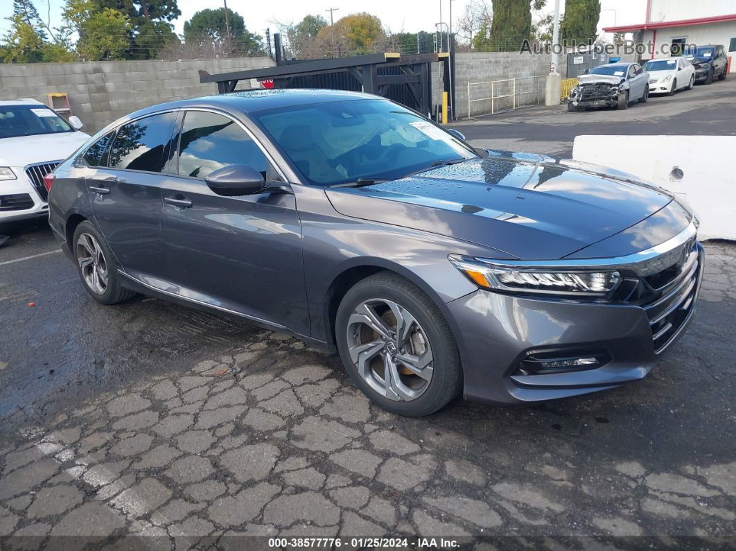 2018 Honda Accord Ex Gray vin: 1HGCV1F46JA017378