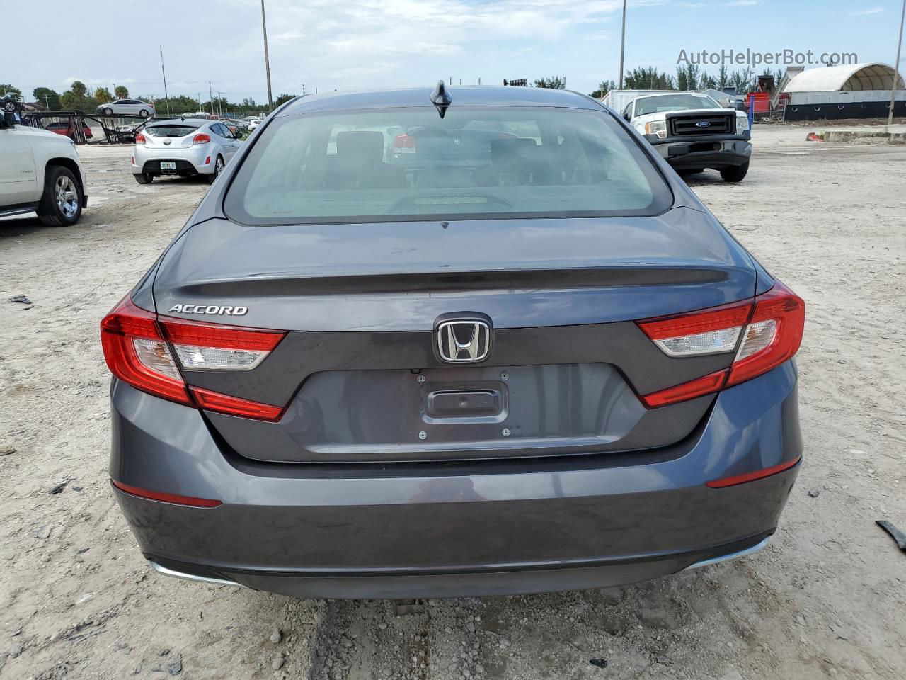 2018 Honda Accord Ex Gray vin: 1HGCV1F46JA168642