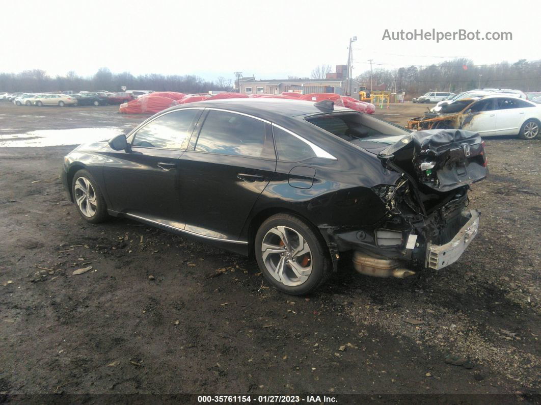 2018 Honda Accord Sedan Ex 1.5t Black vin: 1HGCV1F46JA225499