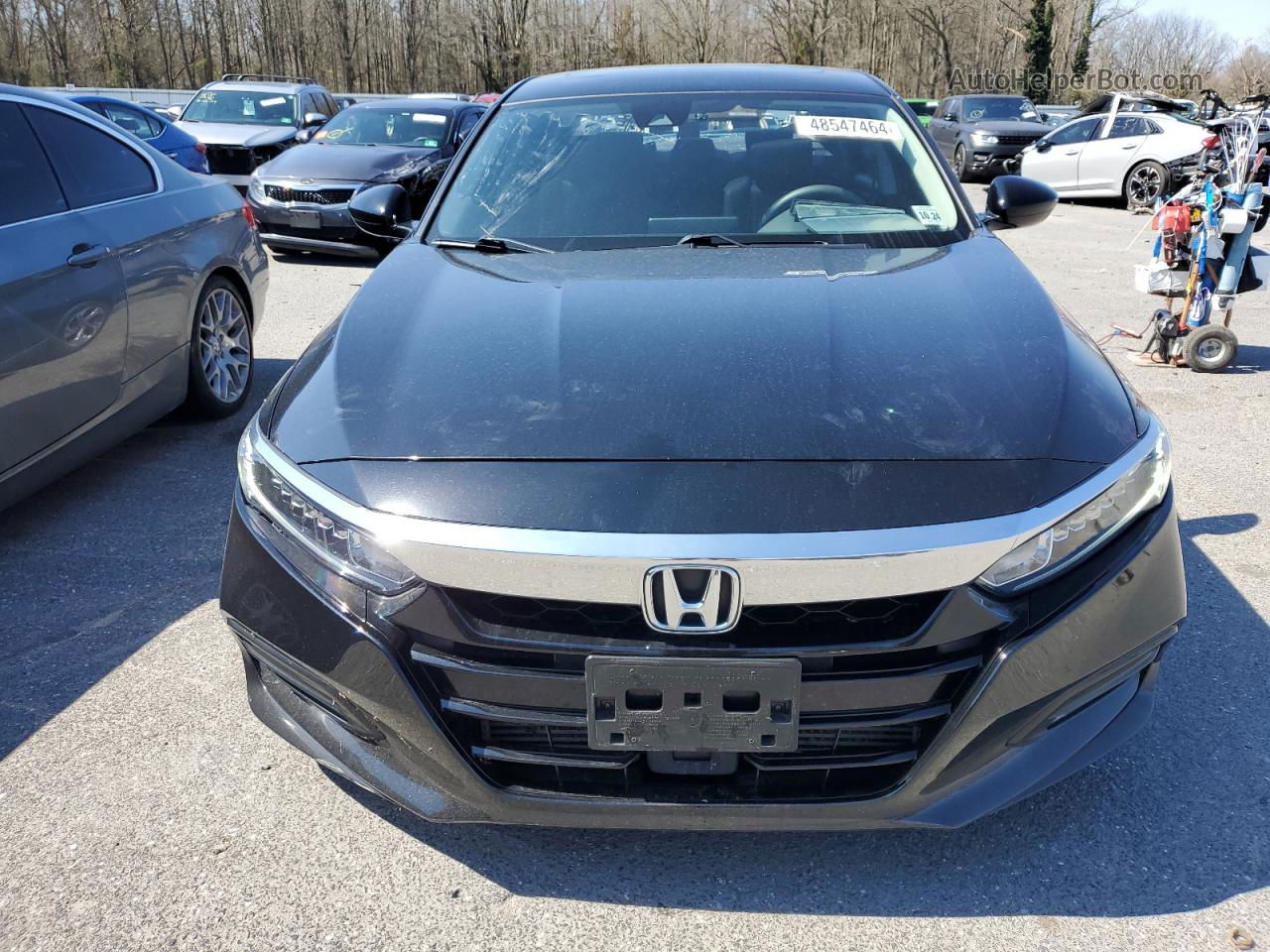 2019 Honda Accord Ex Black vin: 1HGCV1F46KA174944