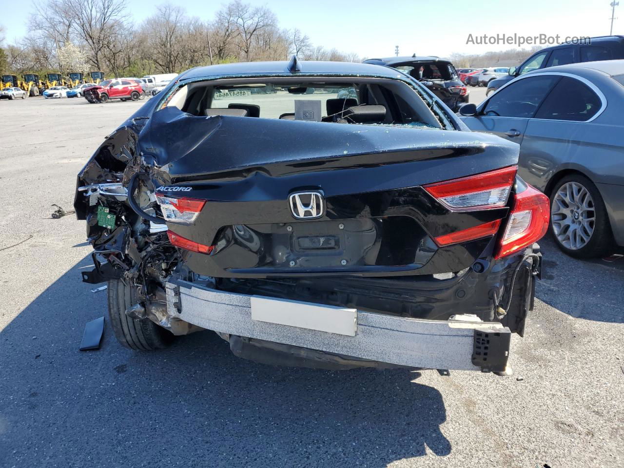 2019 Honda Accord Ex Black vin: 1HGCV1F46KA174944