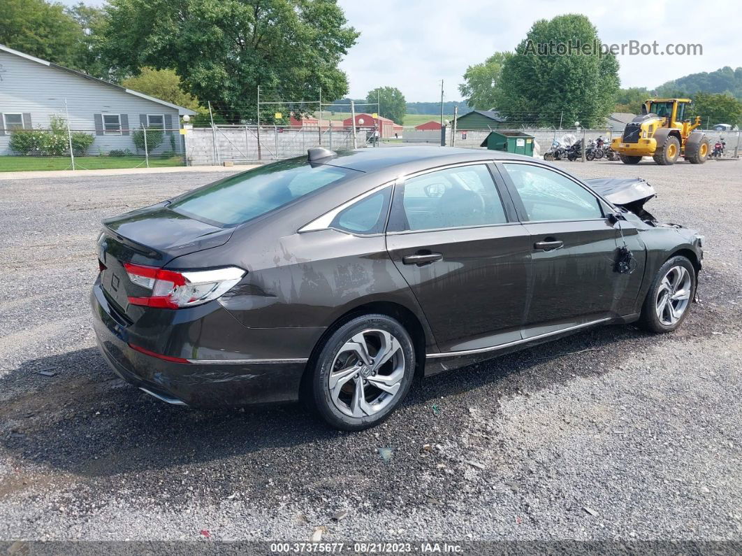 2018 Honda Accord Ex Черный vin: 1HGCV1F47JA036747