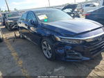 2019 Honda Accord Ex Blue vin: 1HGCV1F47KA011123