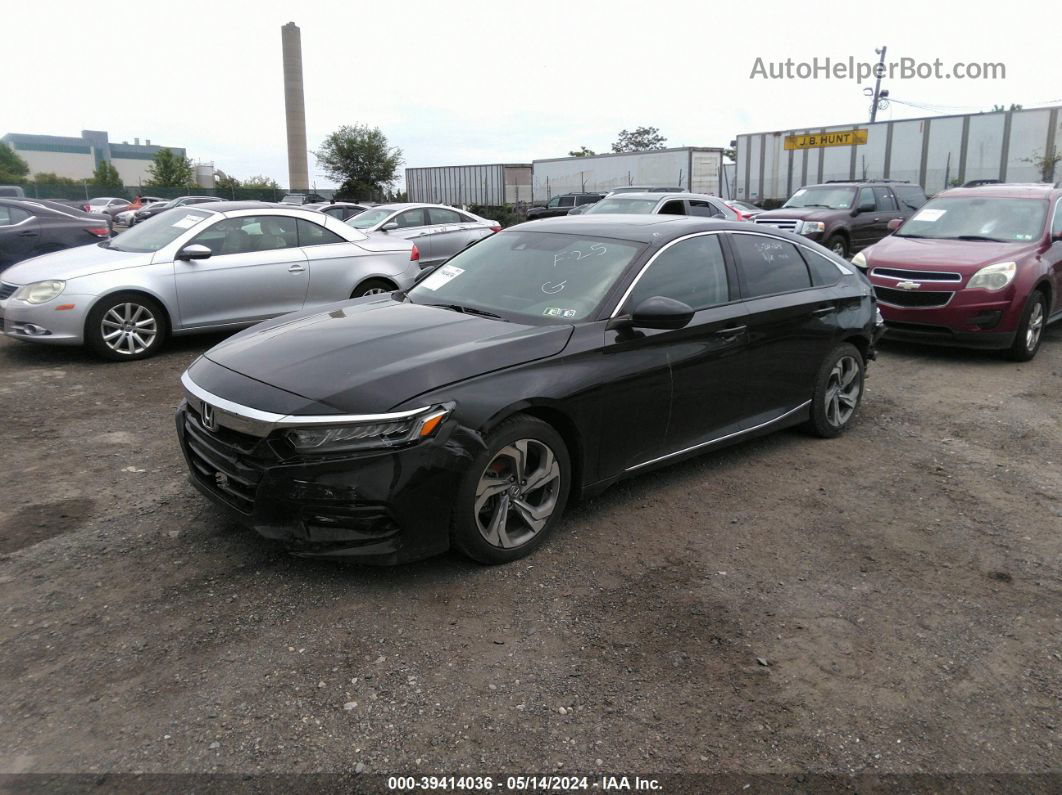 2019 Honda Accord Ex Black vin: 1HGCV1F48KA026665