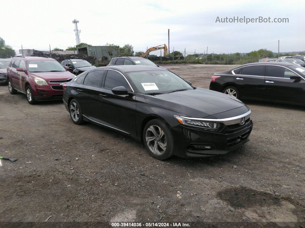 2019 Honda Accord Ex Black vin: 1HGCV1F48KA026665