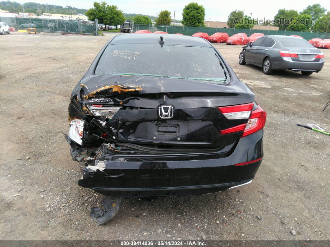 2019 Honda Accord Ex Black vin: 1HGCV1F48KA026665