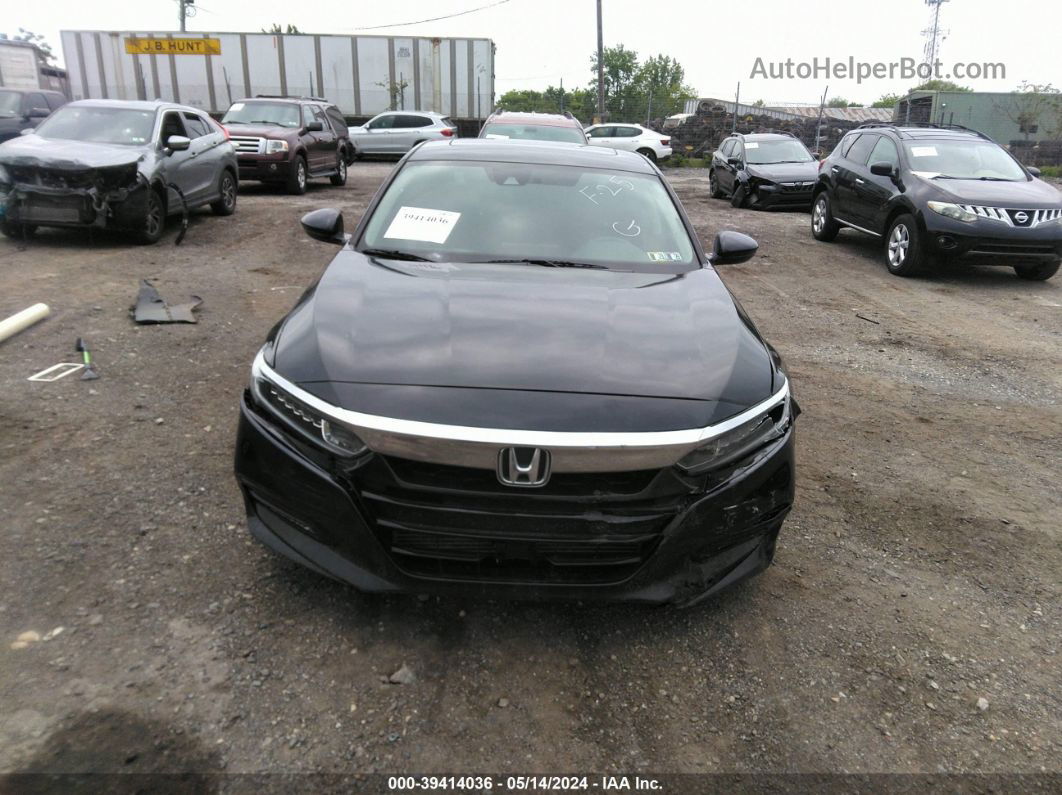 2019 Honda Accord Ex Black vin: 1HGCV1F48KA026665