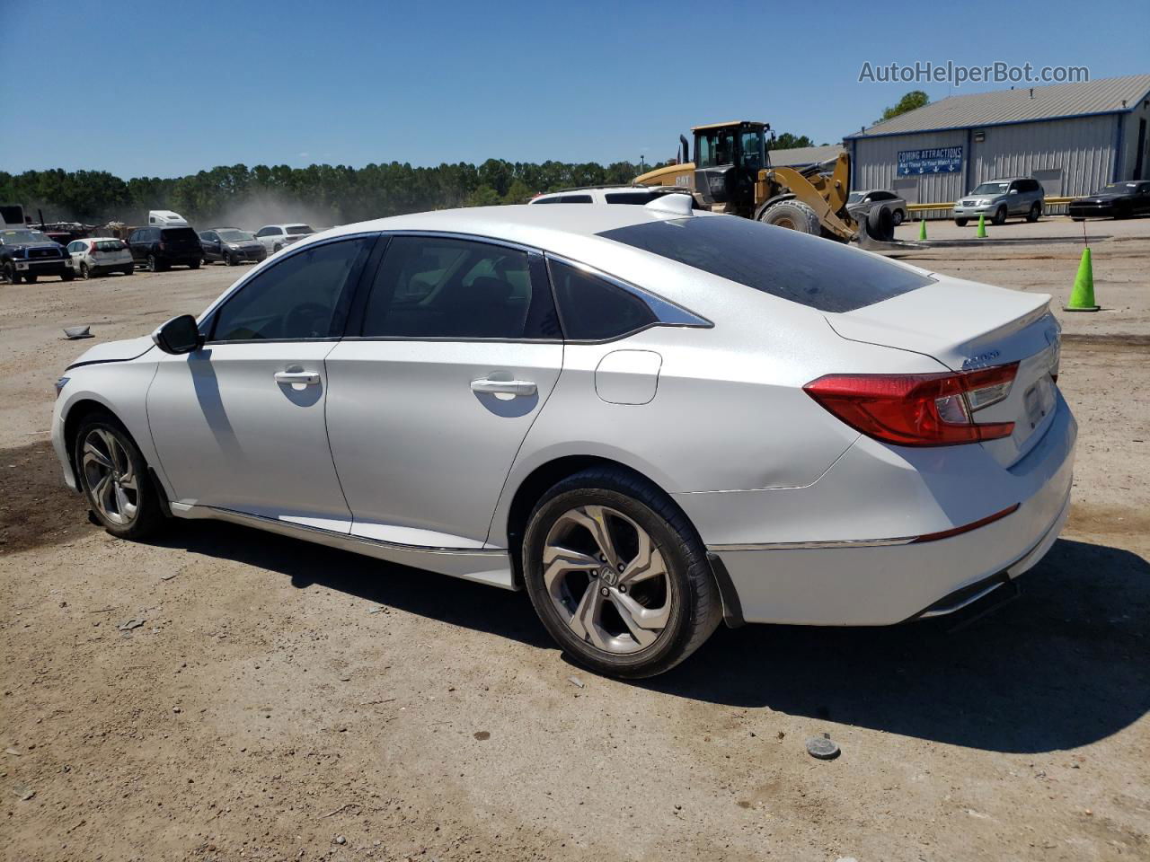 2019 Honda Accord Ex White vin: 1HGCV1F48KA039240