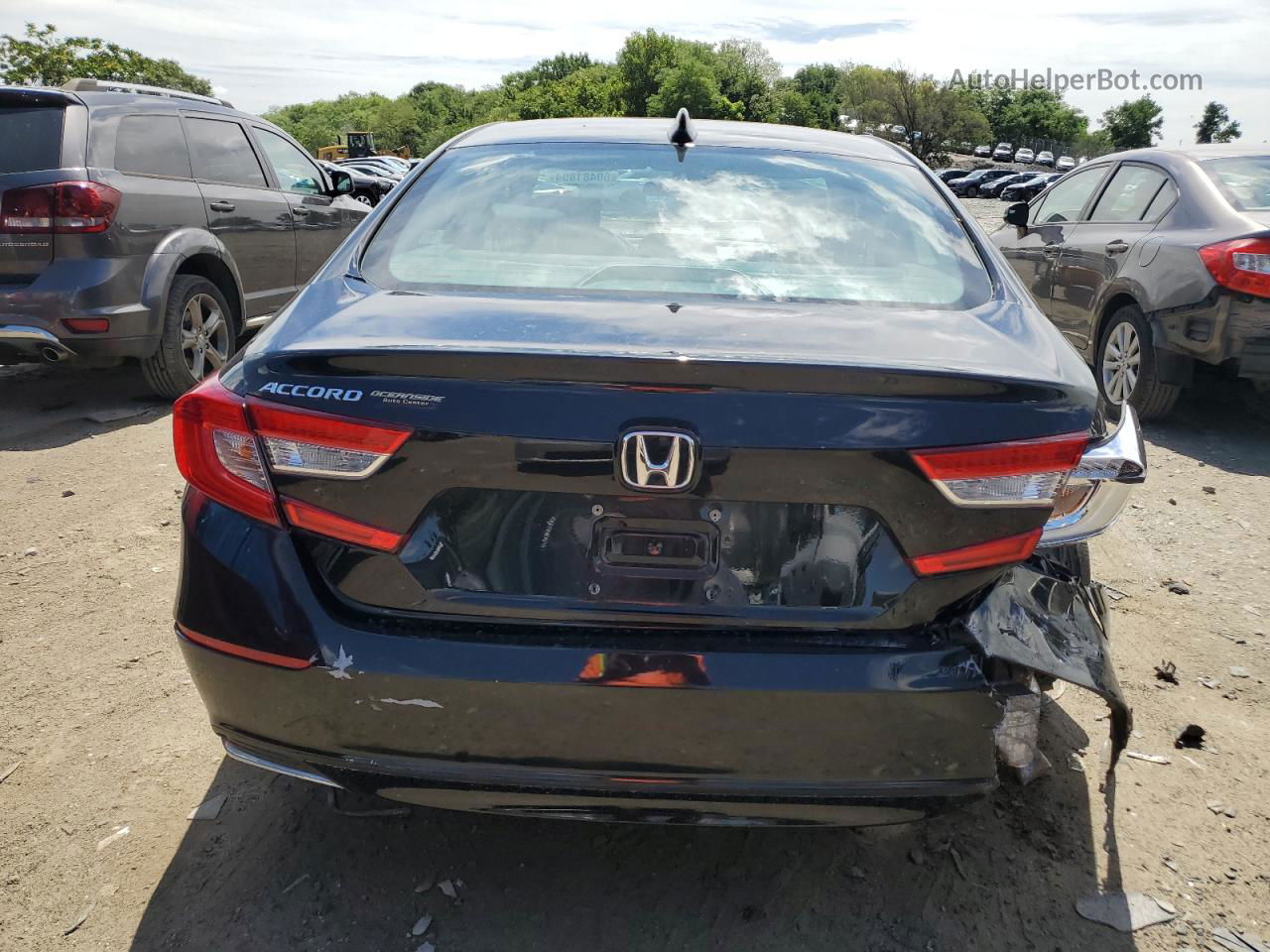 2019 Honda Accord Ex Black vin: 1HGCV1F48KA092858