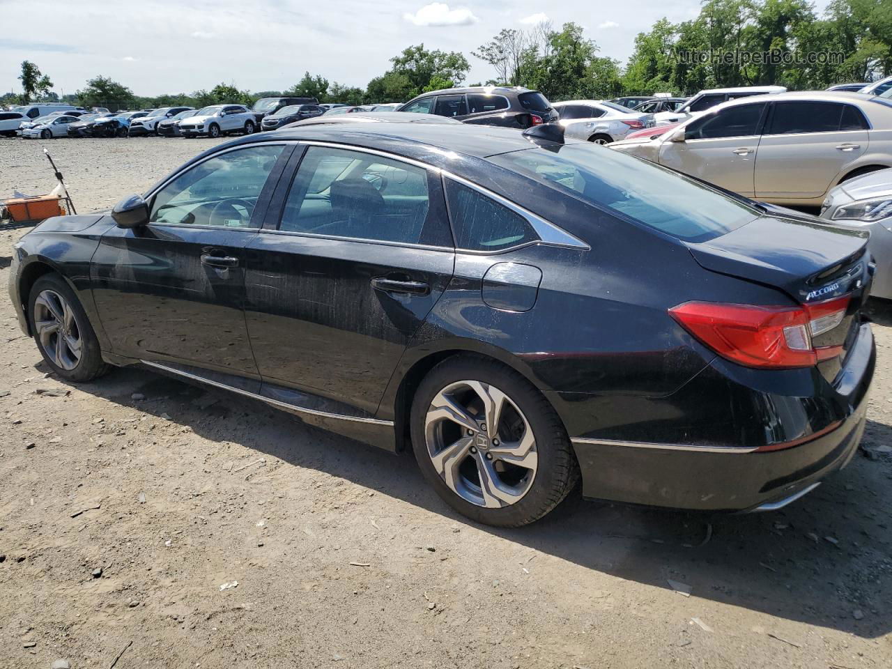 2019 Honda Accord Ex Black vin: 1HGCV1F48KA092858