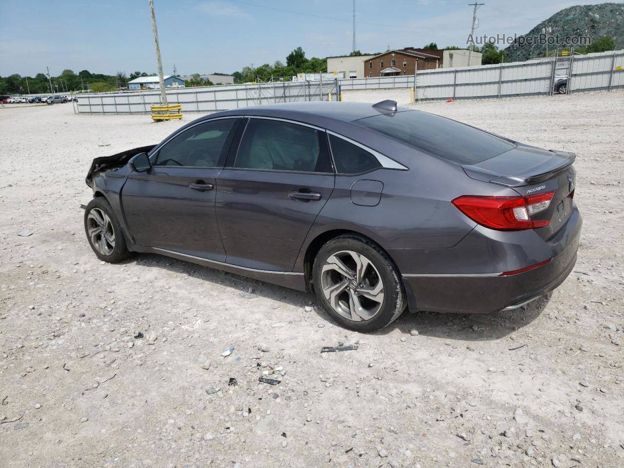 2019 Honda Accord Ex Gray vin: 1HGCV1F48KA097865