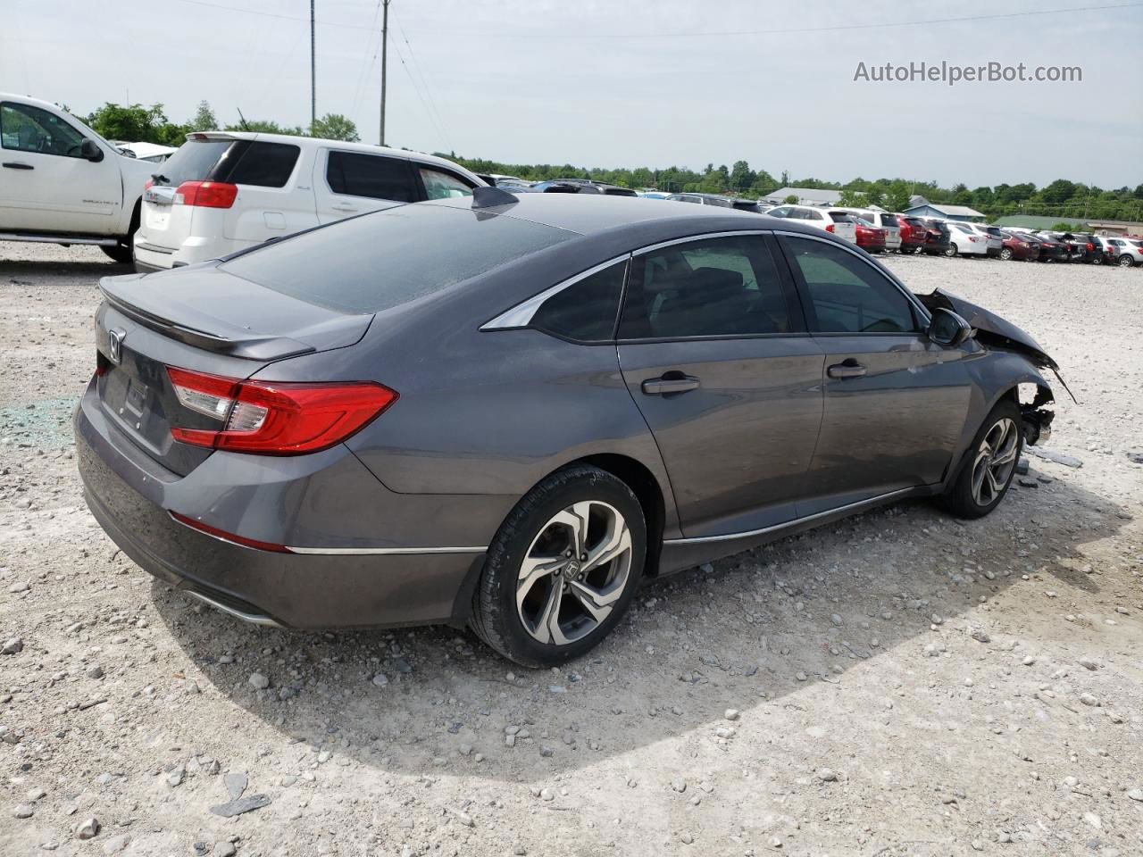 2019 Honda Accord Ex Gray vin: 1HGCV1F48KA097865