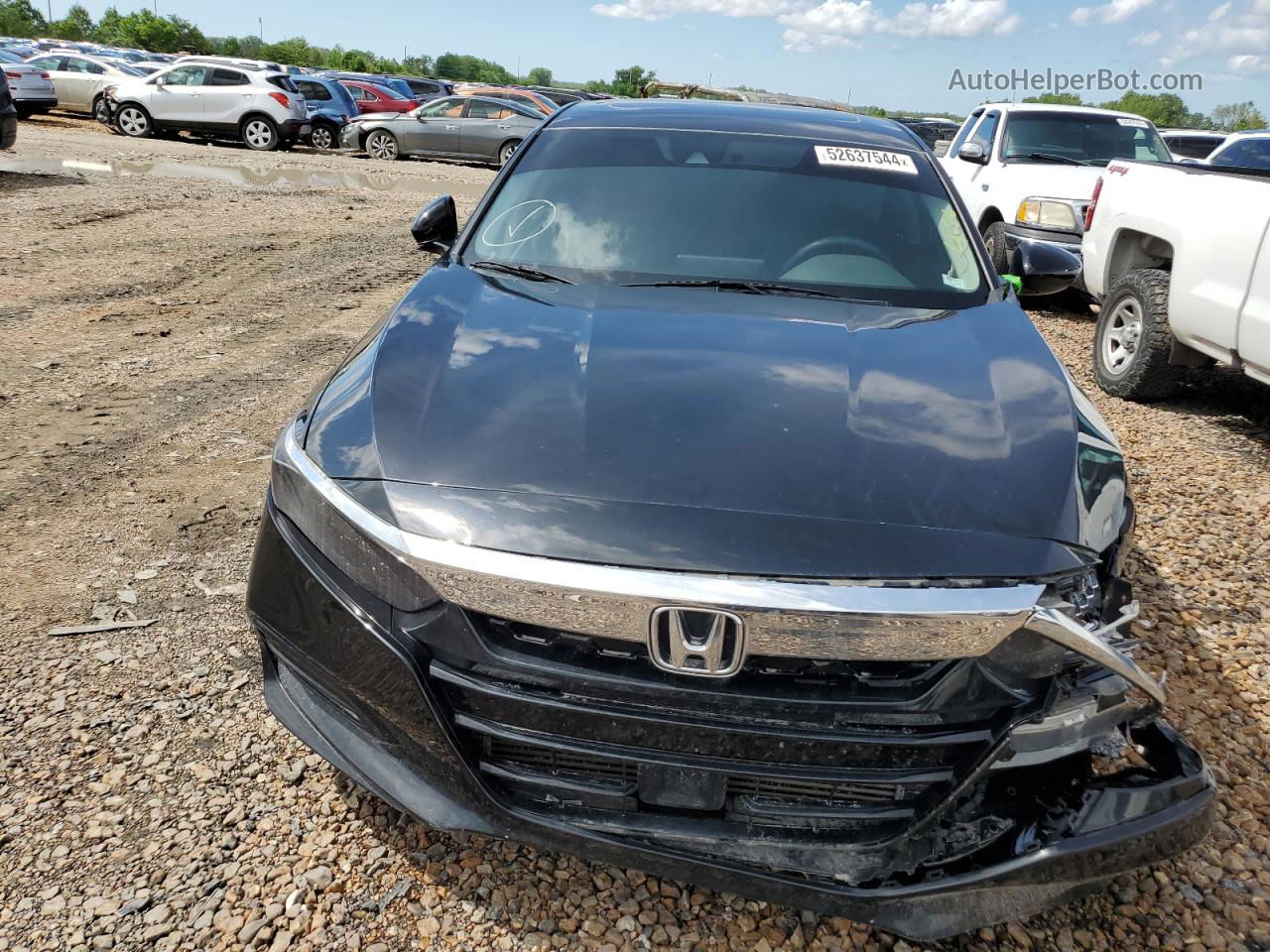 2018 Honda Accord Ex Black vin: 1HGCV1F49JA157988