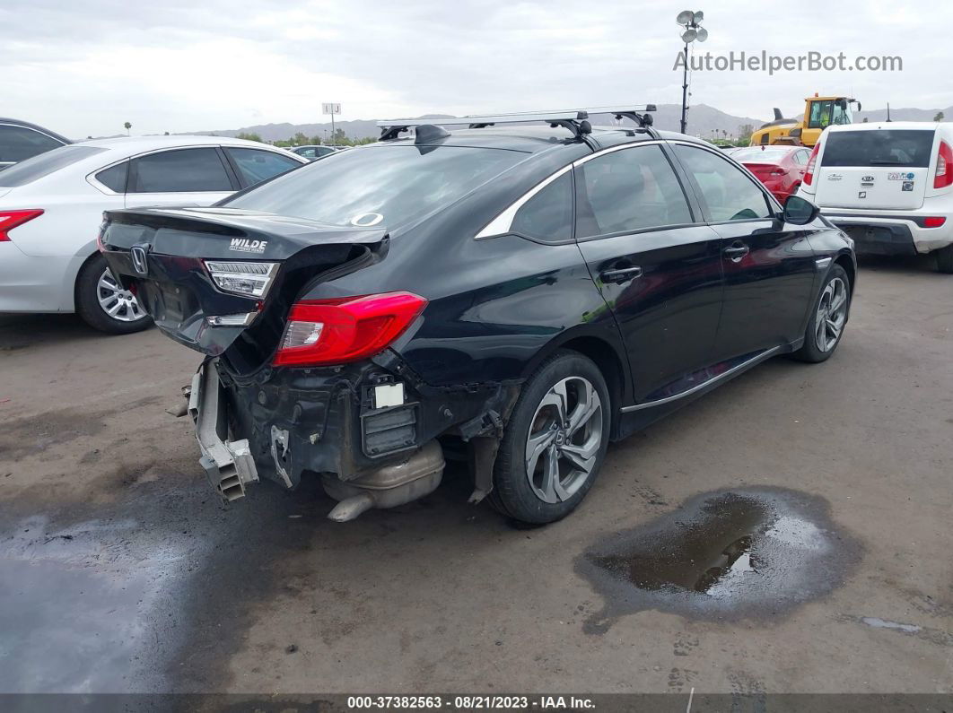 2018 Honda Accord Ex Black vin: 1HGCV1F49JA225433