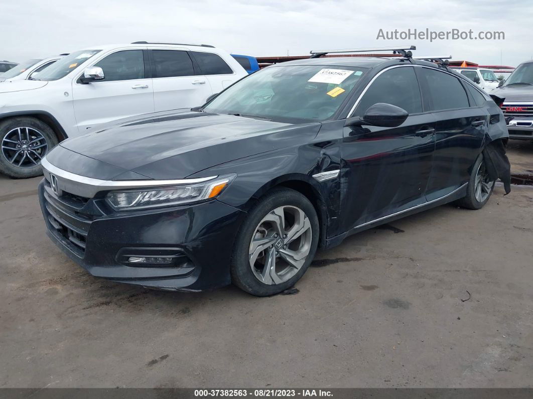 2018 Honda Accord Ex Black vin: 1HGCV1F49JA225433