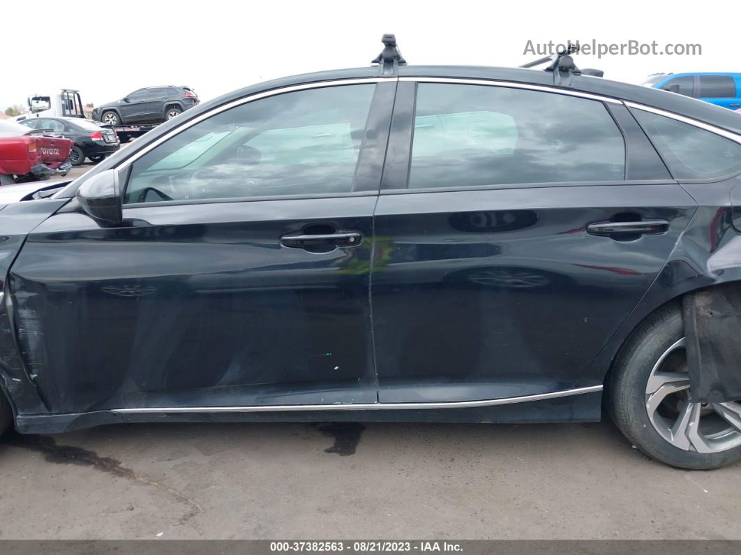 2018 Honda Accord Ex Black vin: 1HGCV1F49JA225433