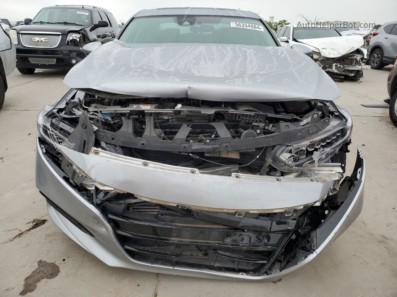 2019 Honda Accord Ex Silver vin: 1HGCV1F49KA033804