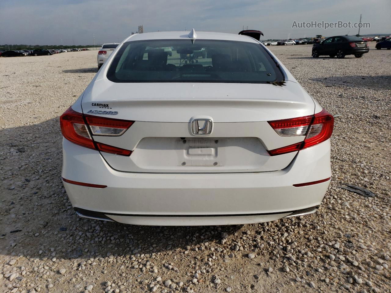 2019 Honda Accord Ex White vin: 1HGCV1F49KA162206