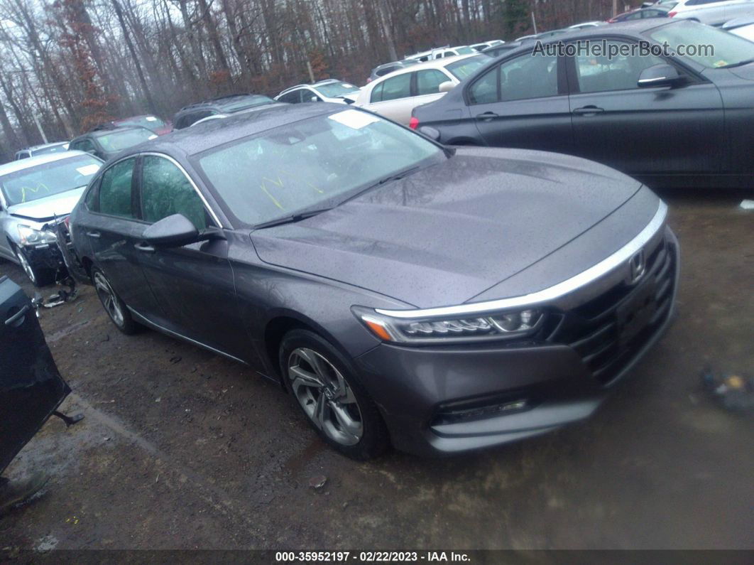 2019 Honda Accord Ex Gray vin: 1HGCV1F4XKA119722