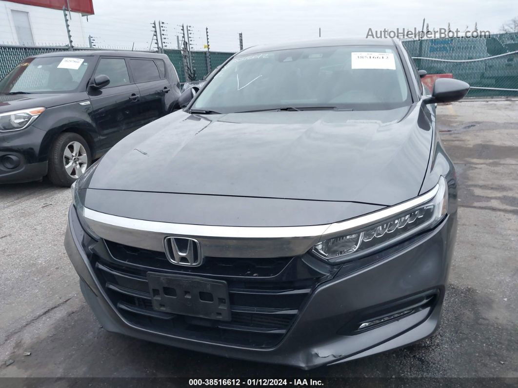 2019 Honda Accord Ex Gray vin: 1HGCV1F4XKA126265