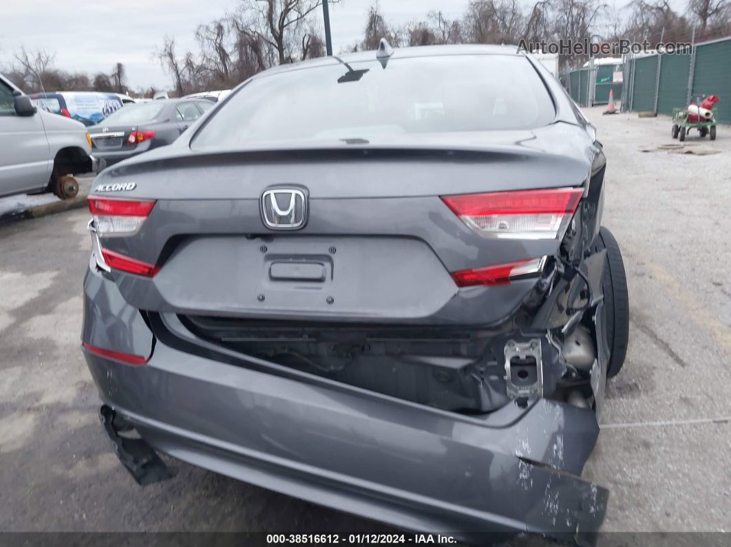 2019 Honda Accord Ex Gray vin: 1HGCV1F4XKA126265