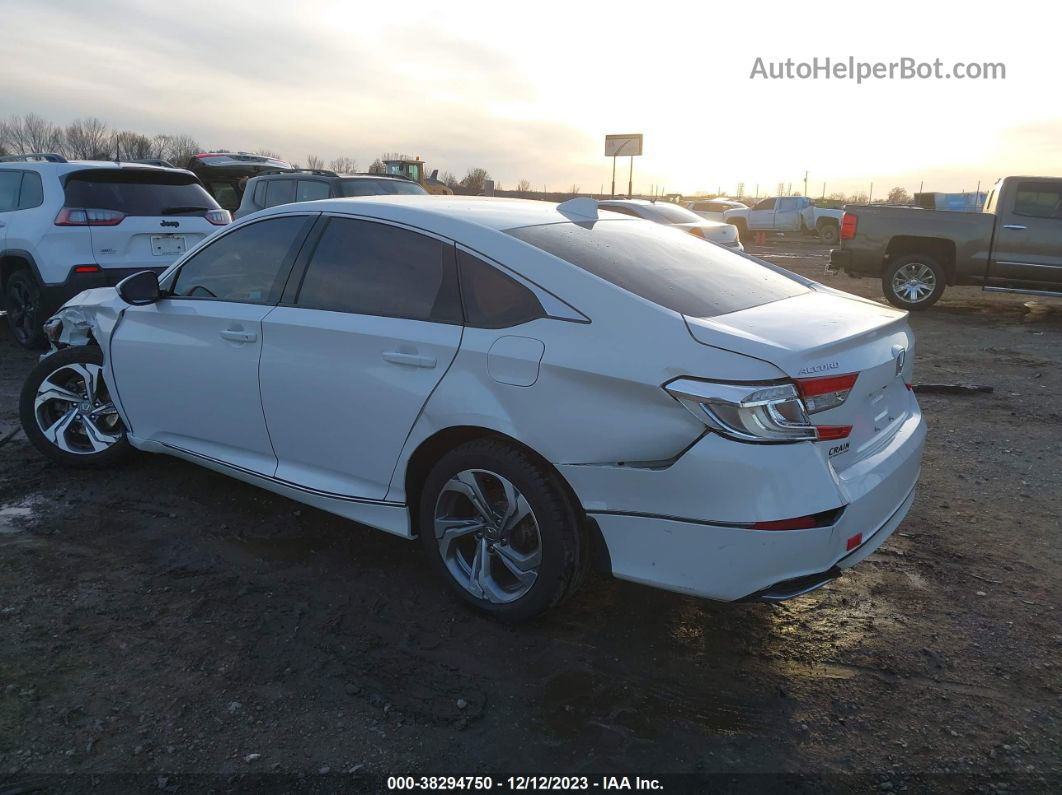 2020 Honda Accord Ex White vin: 1HGCV1F4XLA111671