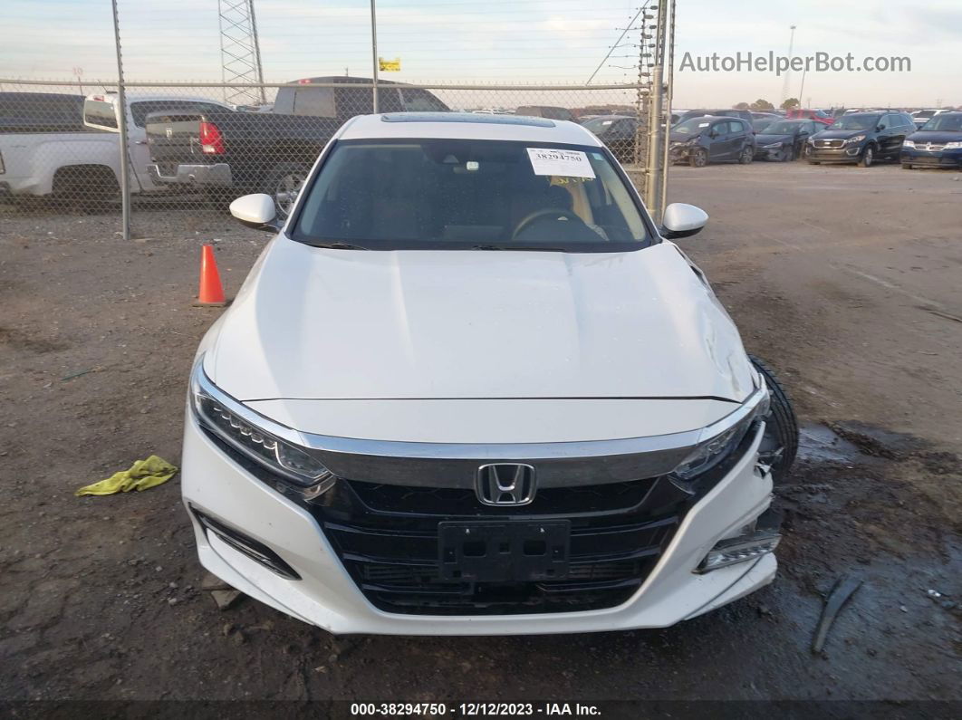 2020 Honda Accord Ex White vin: 1HGCV1F4XLA111671