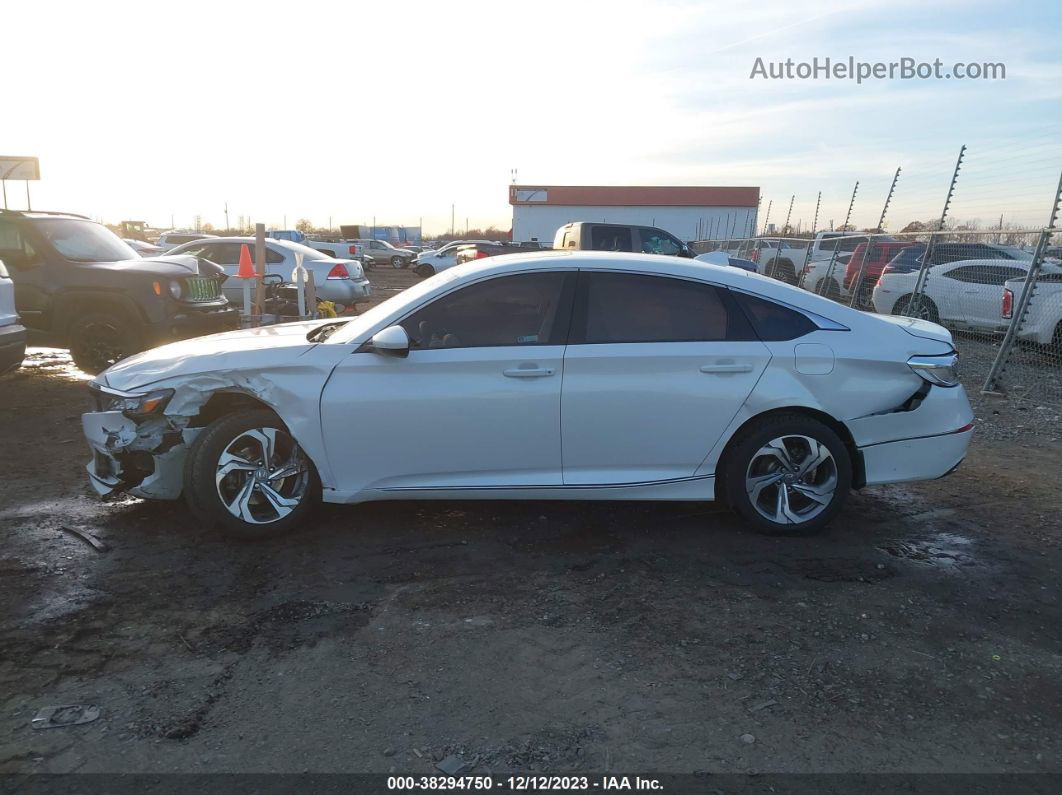 2020 Honda Accord Ex White vin: 1HGCV1F4XLA111671