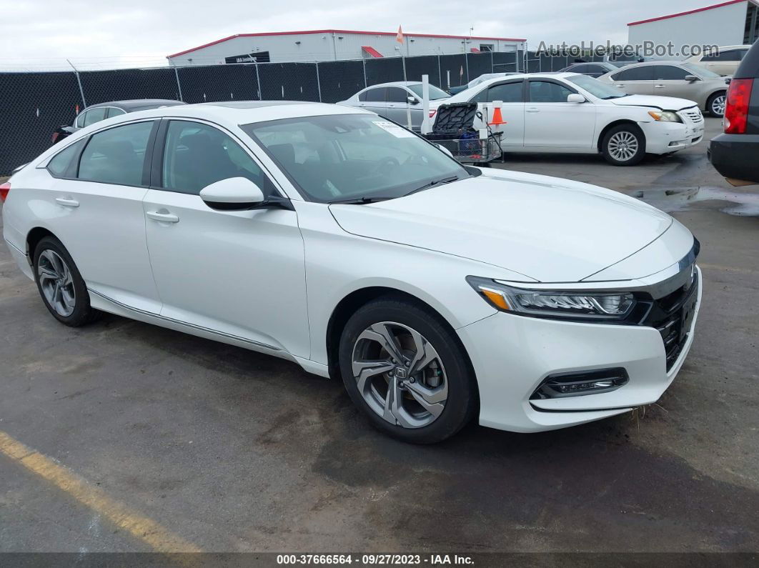 2020 Honda Accord Ex White vin: 1HGCV1F4XLA142953