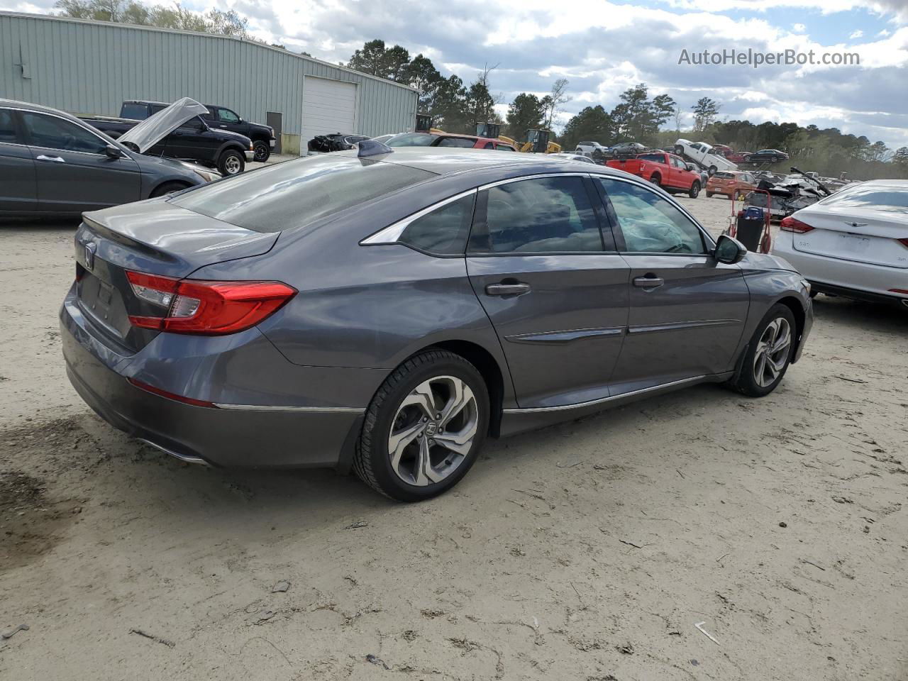 2018 Honda Accord Exl Угольный vin: 1HGCV1F50JA037537