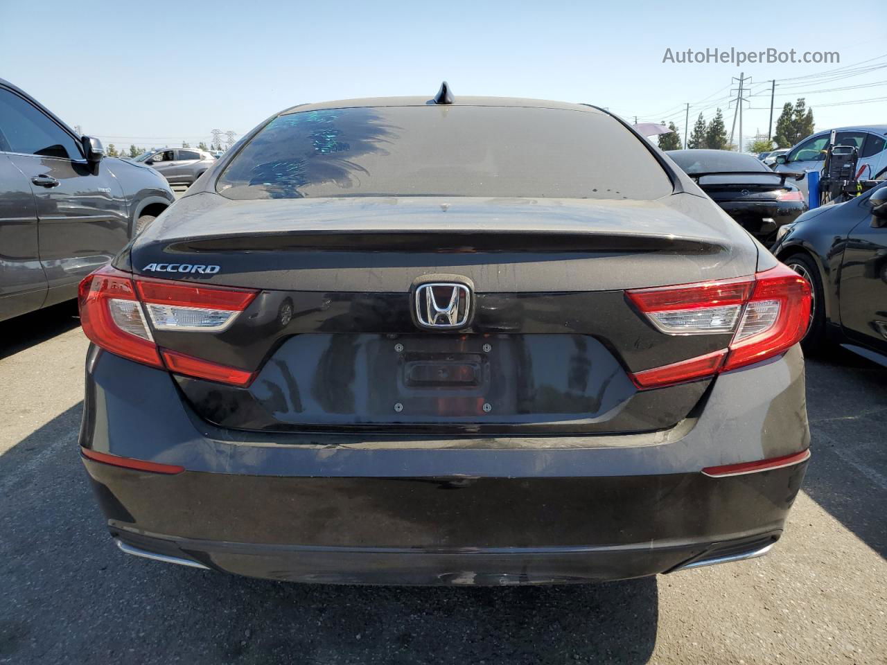 2018 Honda Accord Exl Black vin: 1HGCV1F50JA057254