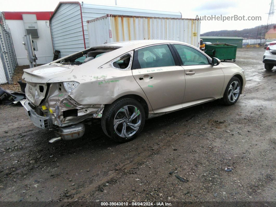 2018 Honda Accord Ex-l Beige vin: 1HGCV1F50JA074913