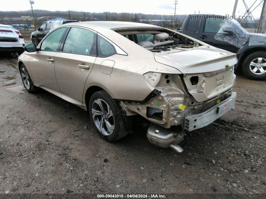 2018 Honda Accord Ex-l Beige vin: 1HGCV1F50JA074913