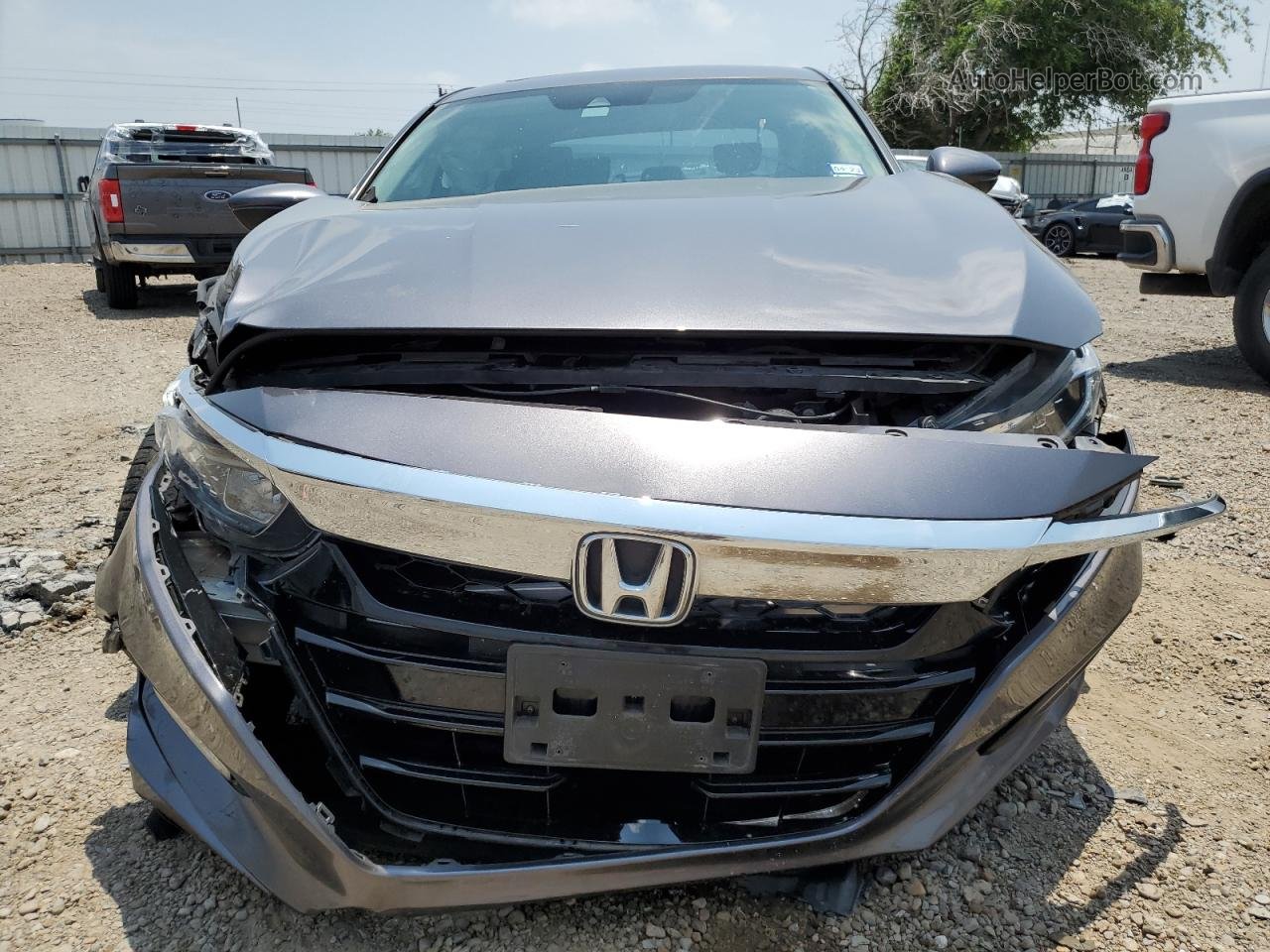 2019 Honda Accord Exl Gray vin: 1HGCV1F50KA073942