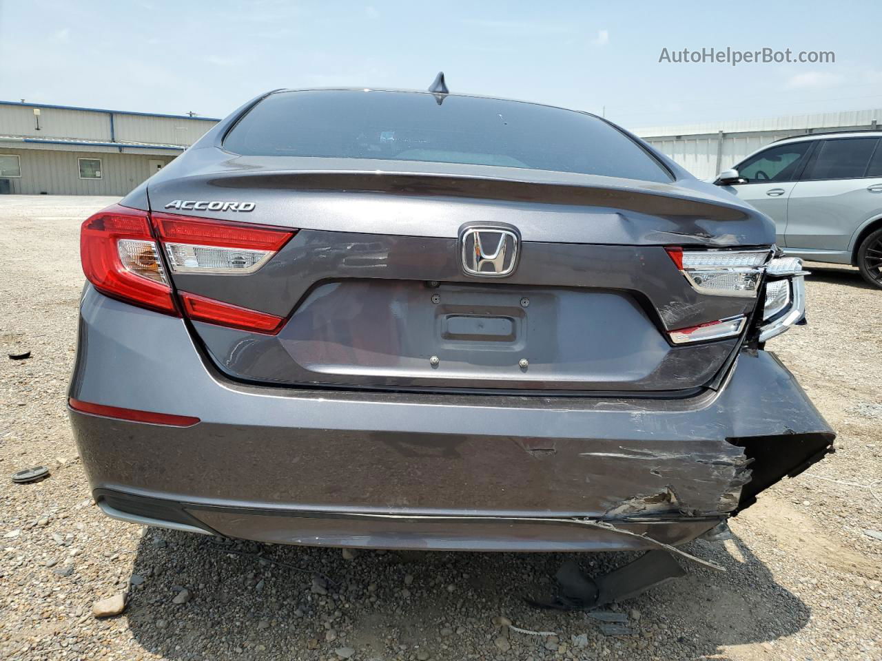 2019 Honda Accord Exl Серый vin: 1HGCV1F50KA073942