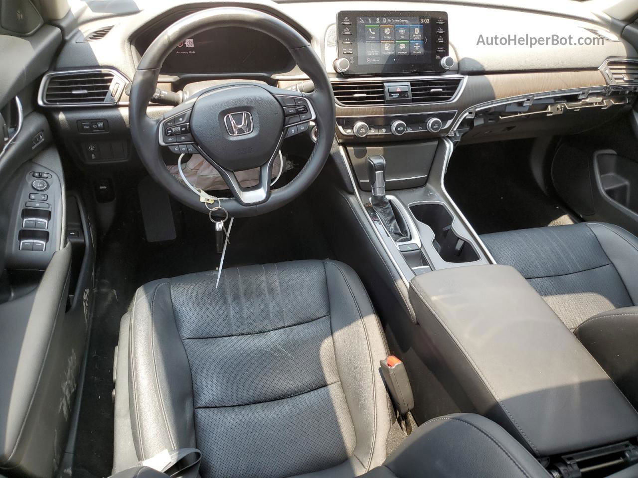 2019 Honda Accord Exl Gray vin: 1HGCV1F50KA073942