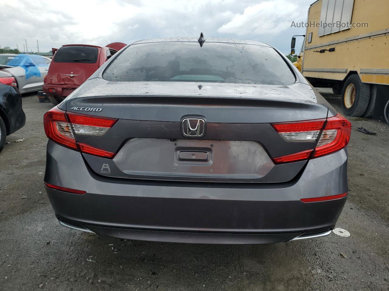 2019 Honda Accord Exl Gray vin: 1HGCV1F50KA082513