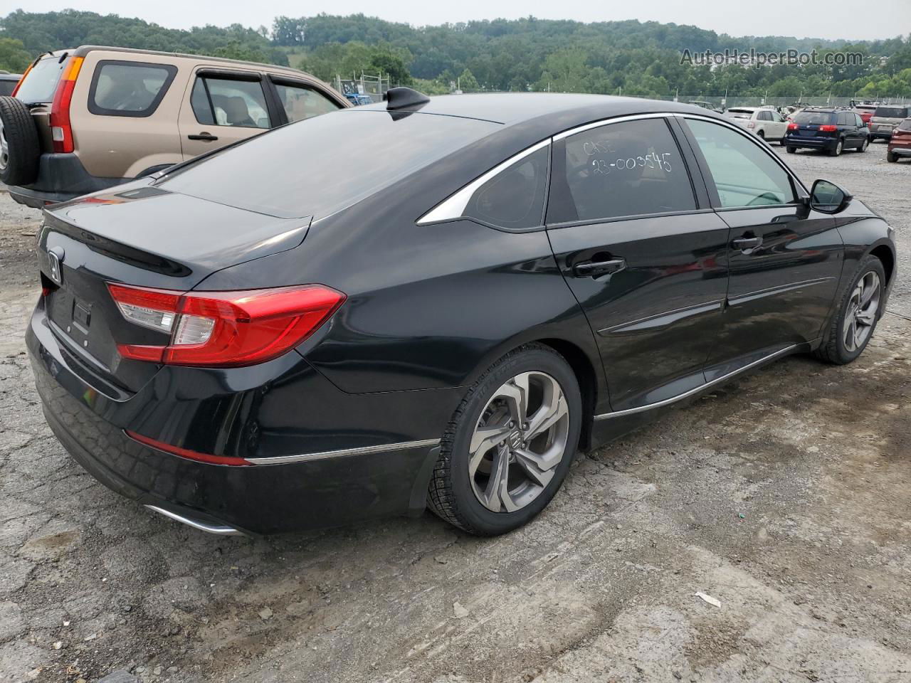 2019 Honda Accord Exl Black vin: 1HGCV1F50KA093463