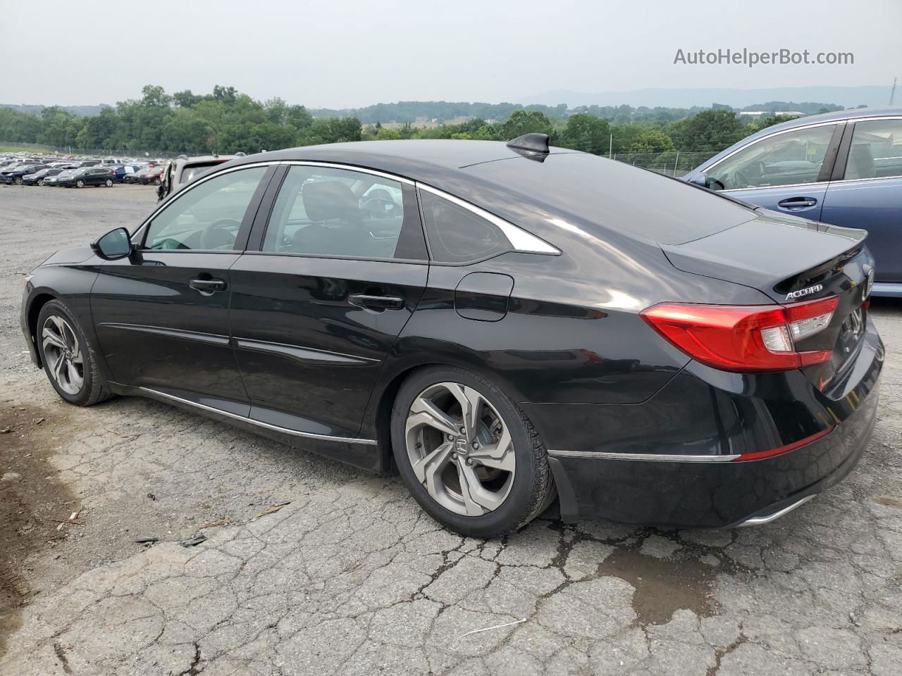 2019 Honda Accord Exl Black vin: 1HGCV1F50KA093463