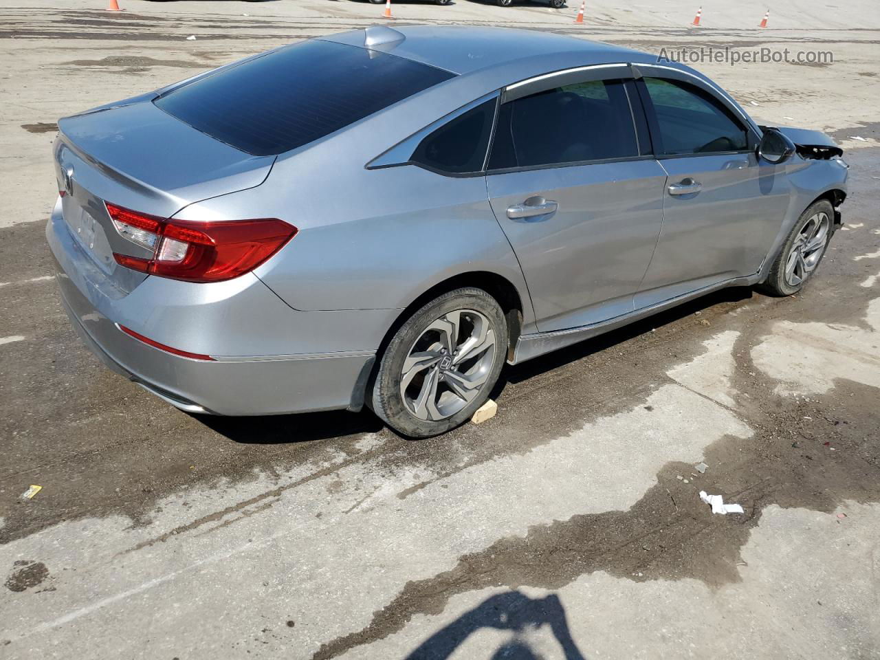 2020 Honda Accord Exl Silver vin: 1HGCV1F50LA074350