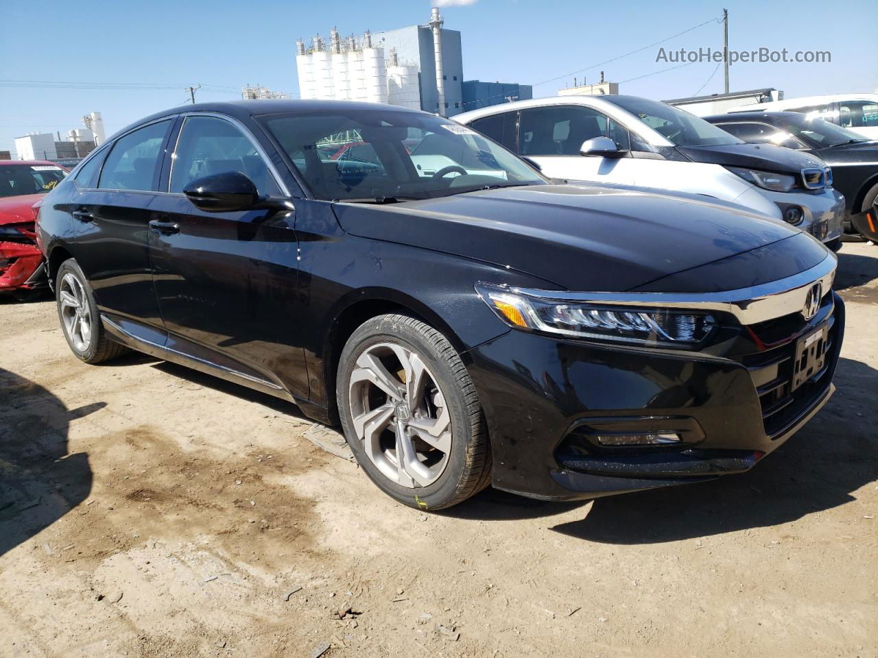 2018 Honda Accord Exl Black vin: 1HGCV1F51JA137422