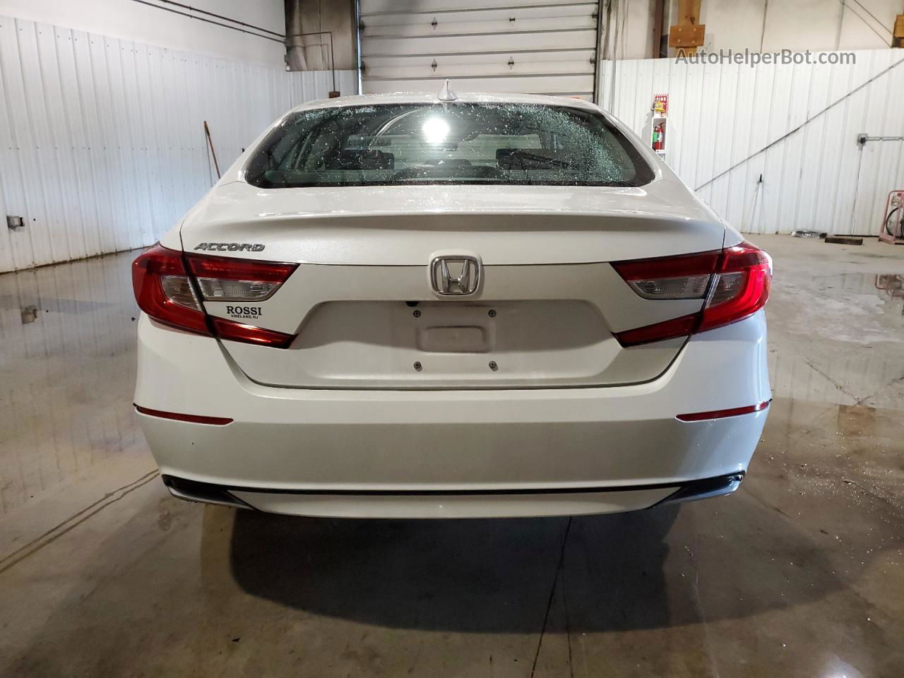 2019 Honda Accord Exl White vin: 1HGCV1F51KA004662