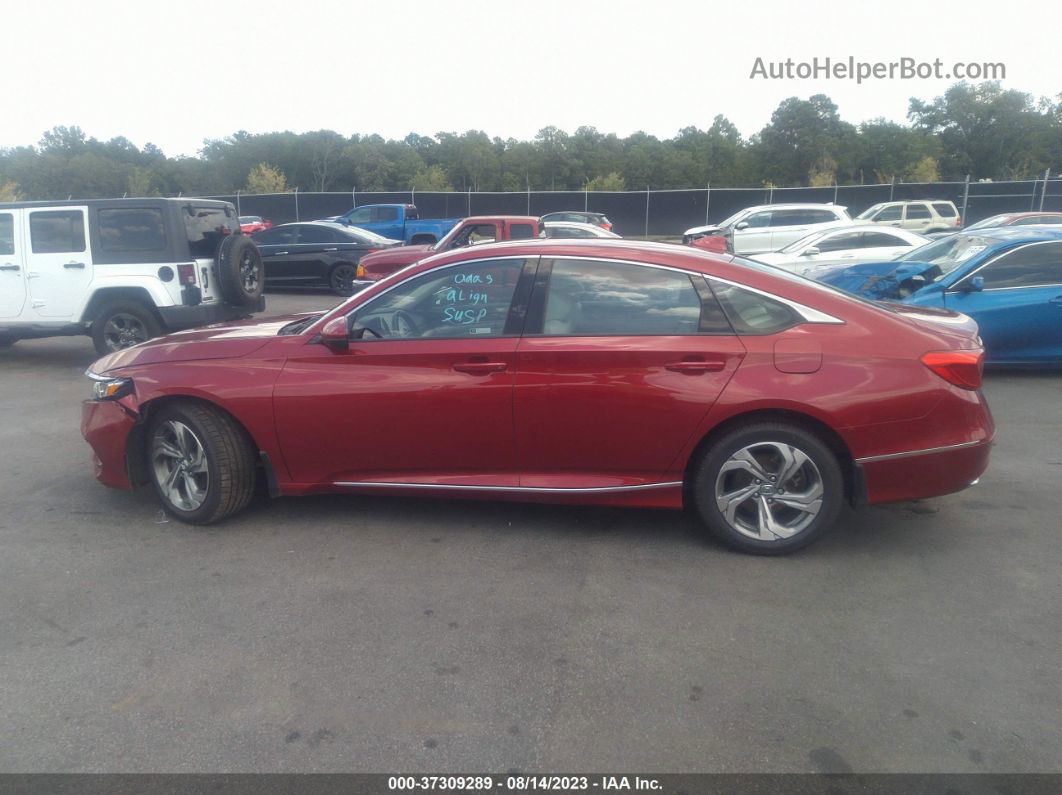 2019 Honda Accord Sedan Ex-l 1.5t Red vin: 1HGCV1F51KA093536