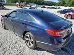 2019 Honda Accord Exl Синий vin: 1HGCV1F51KA102669