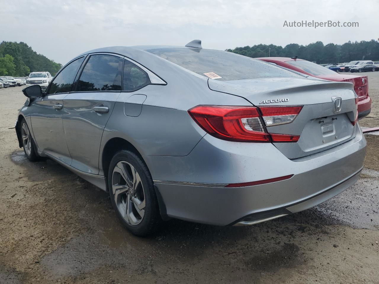 2018 Honda Accord Exl Серебряный vin: 1HGCV1F52JA086738