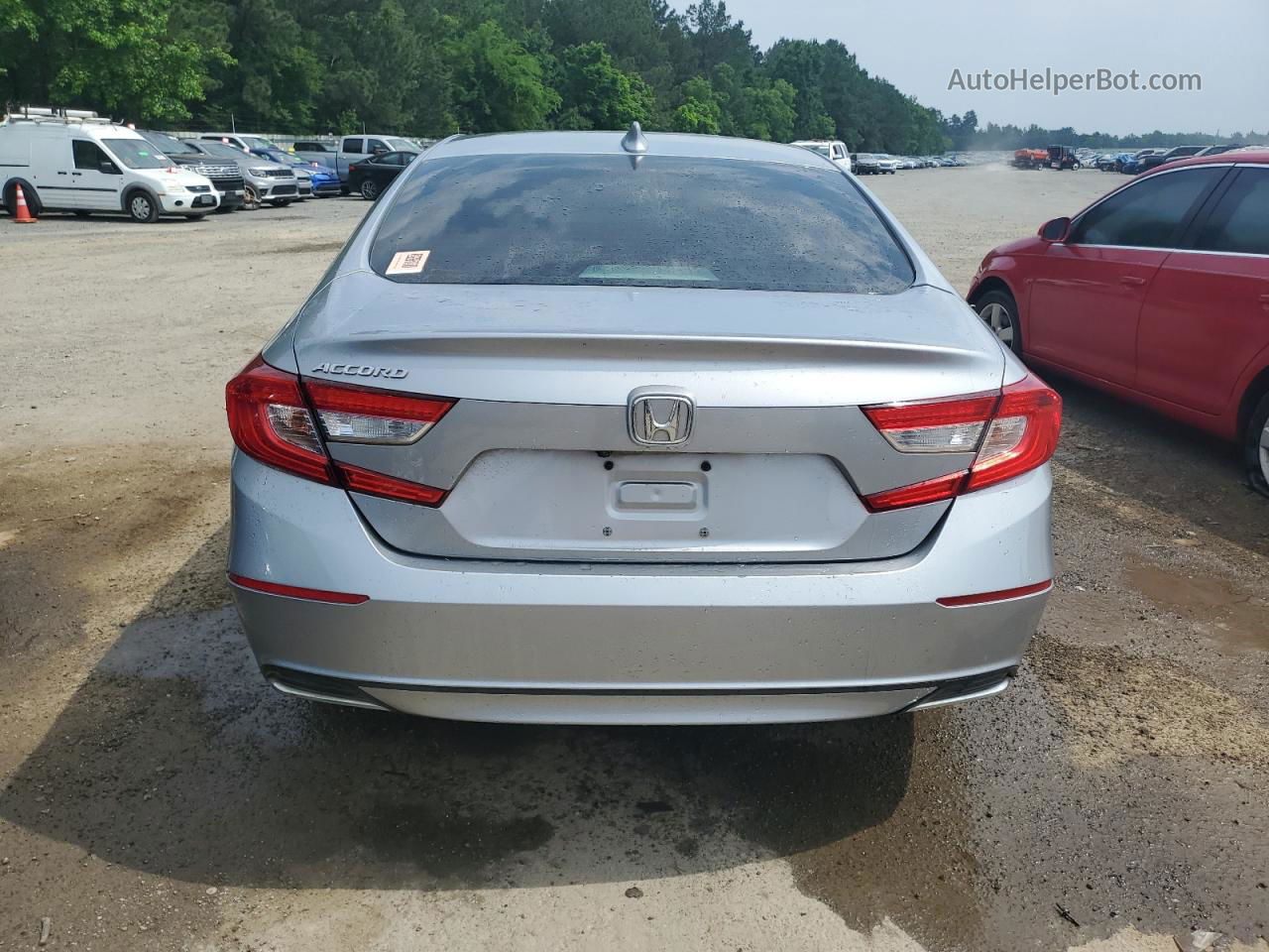 2018 Honda Accord Exl Серебряный vin: 1HGCV1F52JA086738