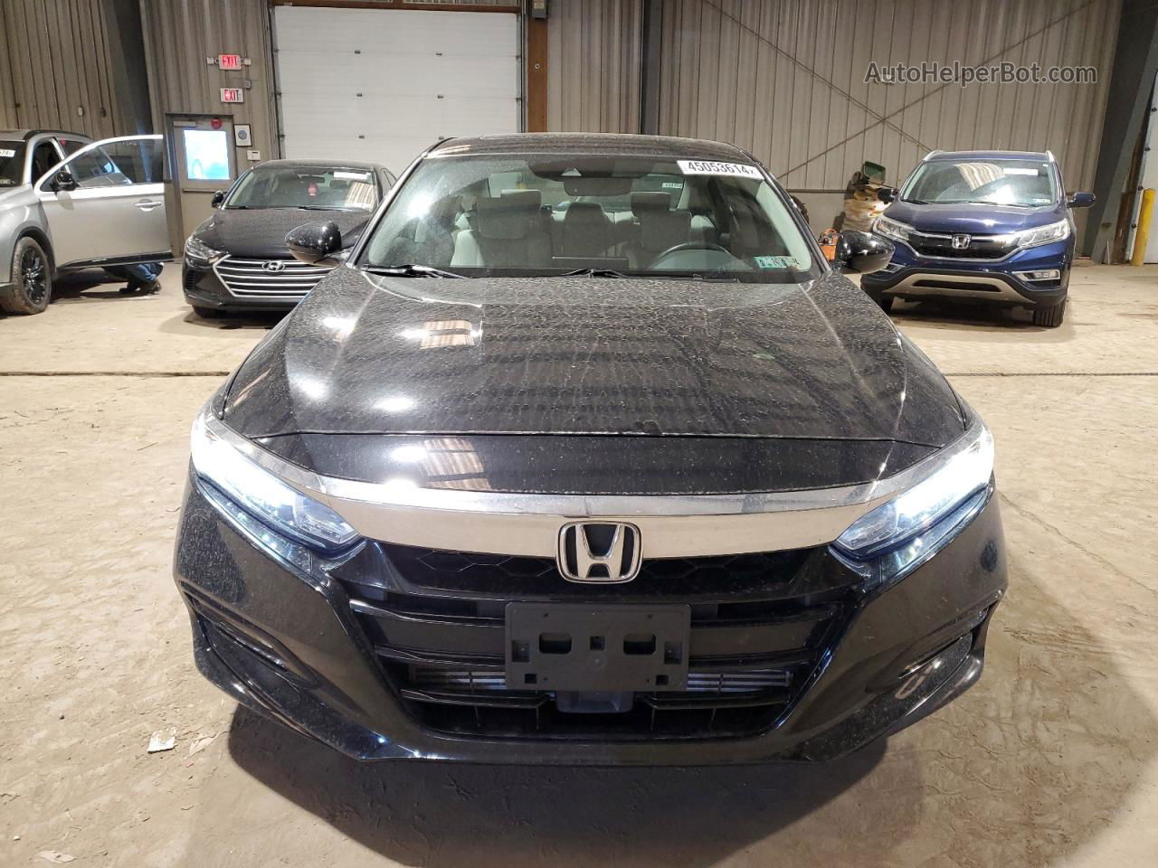 2018 Honda Accord Exl Black vin: 1HGCV1F52JA219806