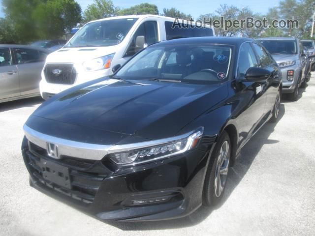 2019 Honda Accord Sedan Ex-l 1.5t Black vin: 1HGCV1F52KA164940