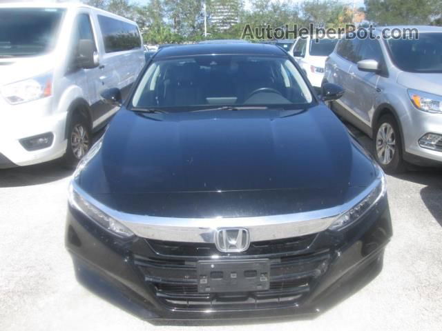 2019 Honda Accord Sedan Ex-l 1.5t Black vin: 1HGCV1F52KA164940