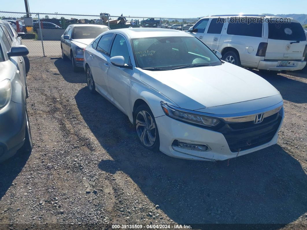 2020 Honda Accord Ex-l White vin: 1HGCV1F52LA076116